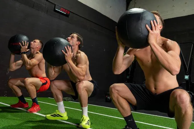 Group wall balls
